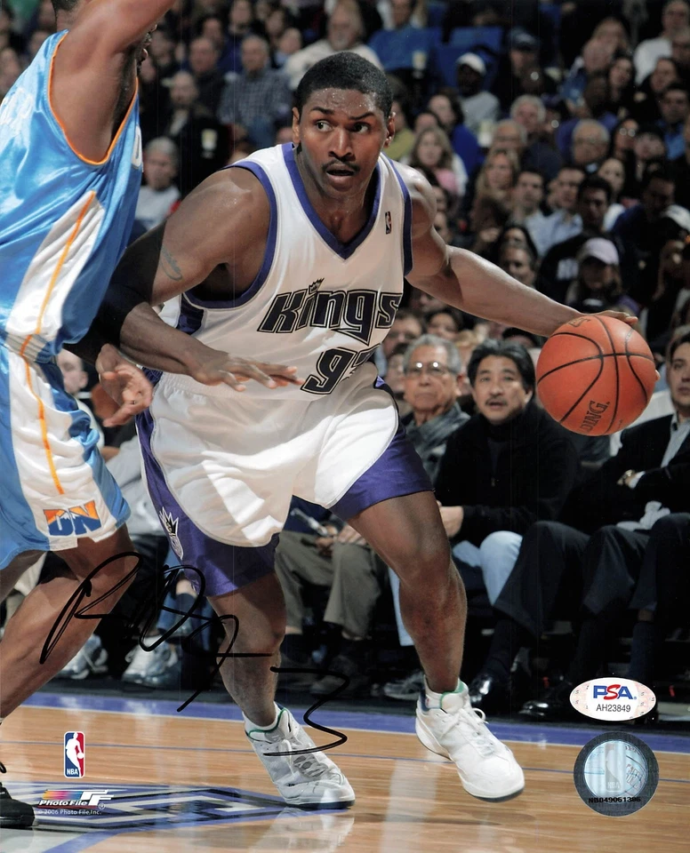 Foto de Ron Artest 8x10 PSA/DNA Sacramento Kings autografiada Foto 1 de 1