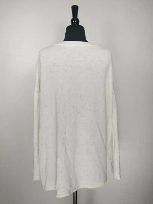 Suéter tejido a lunares elástico manga larga tres puntos talla XXL Foto 1 de 3