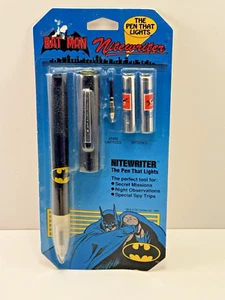 Batman Nitewriter (1982 ElectroOptix Inc.) The Pen that Lights comic books - Picture 1 of 11