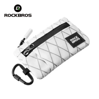 ROCKBROS 0,13 L Pequeña Billetera Tarjeta Monedero Cremallera Bolsa de Almacenamiento Multicolor  Foto 1 de 4