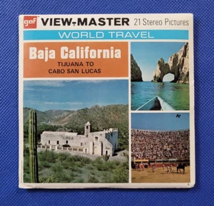 Rare F018 Baja California Tijuana to Cabo San Lucas view-master 3 Reels Packet - Picture 1 of 4