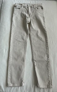 Polo Ralph Lauren bambino ragazzo taglia 14 Sullivan slim stone crema jeans denim - Foto 1 di 2