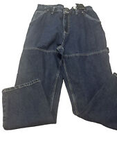 Factorie New Men’s Jeans Wide Leg Size 34 Loose Fit Long Leg Unwanted Gift