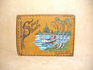 Vintage Souvenir Snapshot Photograph Picture Book Onondaga Cave Leasburg Mo. - Picture 1 of 4