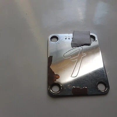 1971 FENDER JAZZ / PRECISION BASS / TELECASTER NECK PLATE USA - Image 1 of 3