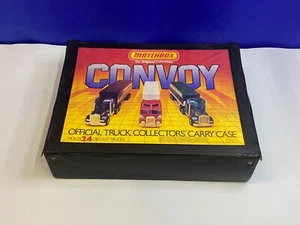 MATCHBOX 1/64 SCALE CONVOY LOT OF 11 SEMIS W/ COLLECTORS CARRY CASE VERY NICE !! - Picture 1 of 23
