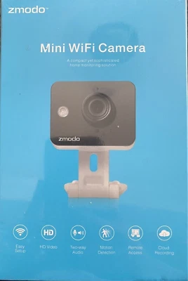 Zmodo Mini WiFi Wireless Video Camera ZH-IXY1D - Image 1 of 4