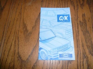 Chevy C/K 1991 folleto de aspecto más cercano - vintage - Imagen 1 de 5