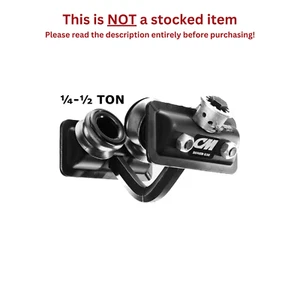 CMCO - 632 SERIES PLAIN BALL BEARING PUSH TROLLEY - 1/4 - 1/2 TON CAPACITY - Picture 1 of 2