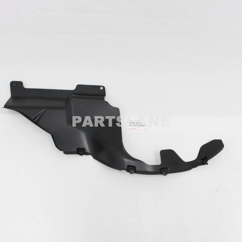 Vedação de avental dianteiro esquerdo traseiro Lexus LX470 98-05 Land Cruiser fabricante de equipamento original 53739-60041 - Imagem 1 de 2