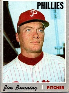 1970 Topps #403 Jim Bunning Philadelphia Phillies Very Good - Picture 1 of 2