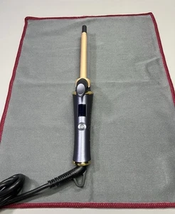 Hair Curler Wand Tongs Thin 13mm Small Barrel Mini Curling Iron Short Long Hair - Picture 1 of 18