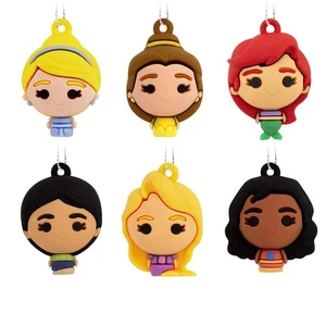 Hallmark Disney Princess Miniatur Weihnachtsschmuck, 6er Set, ca. 002Hcm - Bild 1 von 9