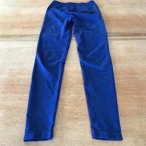 Alphalete Leggings Women S Blue Mid Rise Stretch Athleisure Yoga Sculpting - Picture 1 of 10