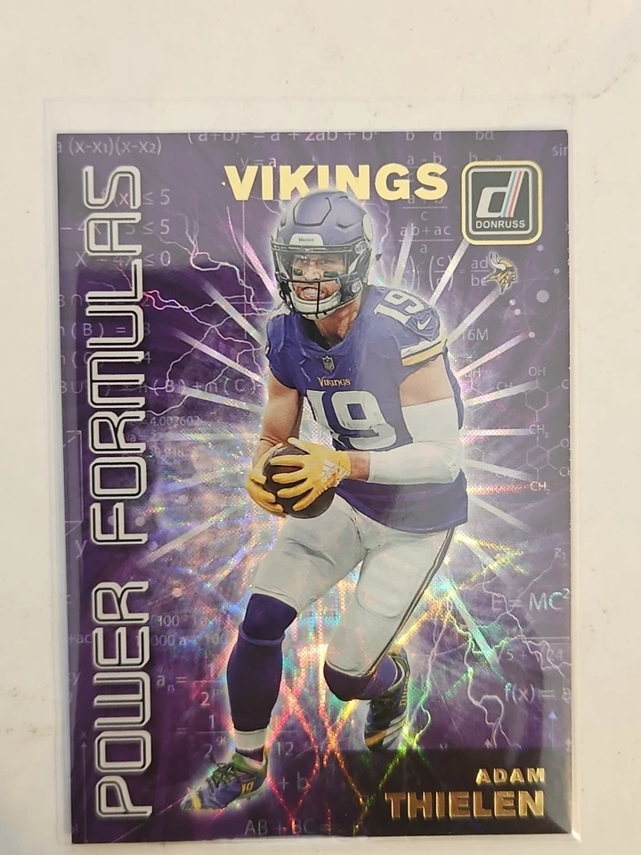 2019 Panini Donruss - Power Formulas Adam Thielen #PF-10 - Image 1 of 2