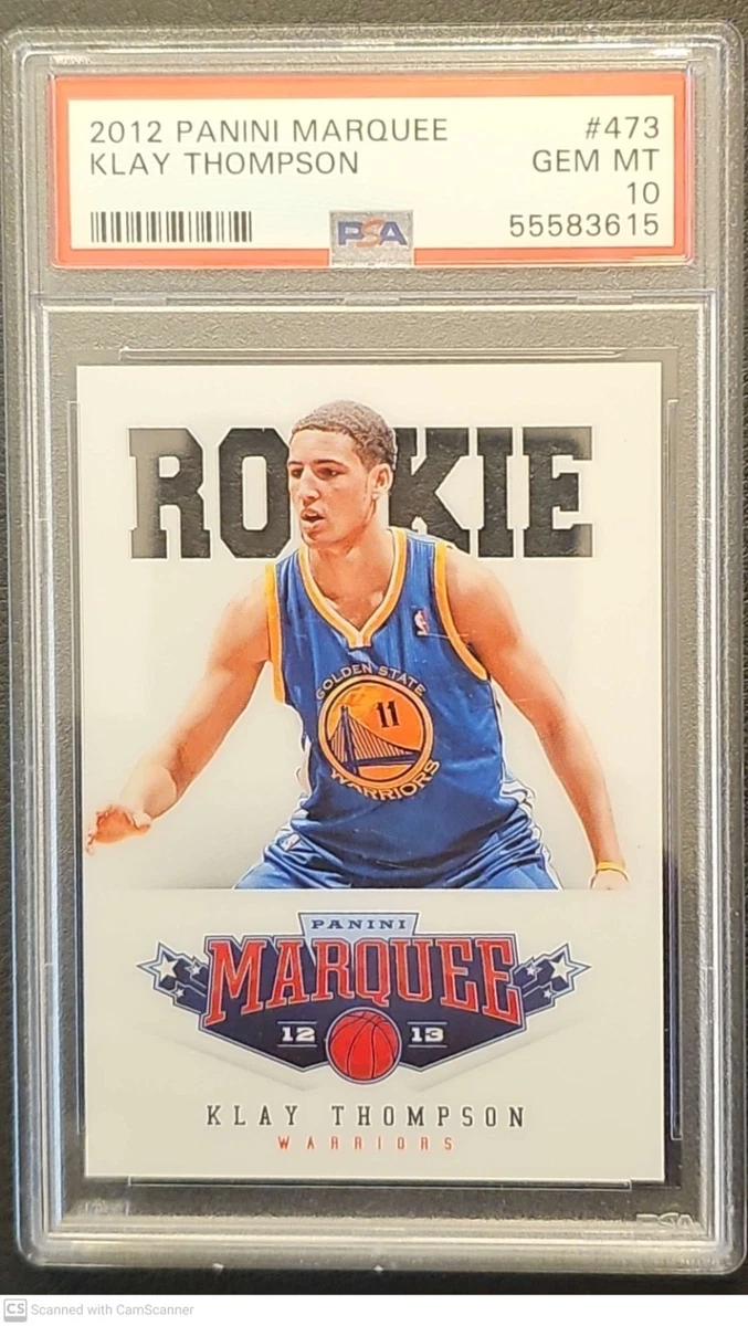 Klay Thompson 10 Graded Rookie Basketball Trading Cards