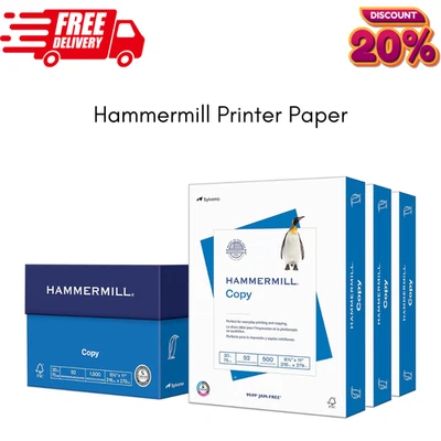 Copy Paper For Printer Office Acid-Free Sheets 8.5X11 Letter Size Computer White - Image 1 of 4