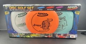 INNOVA DISC GOLF 3 PIECE SET DRIVER, MID RANGE, PUTTER SEALED BRAND NEW - Picture 1 of 8