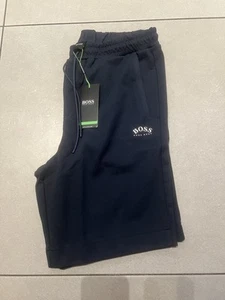 HUGO BOSS Shorts aus elastischem Baumwollmix Col blau Gr L UVP 119,95€ - Bild 1 von 2