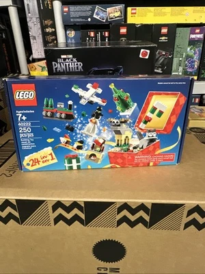  LEGO 40222 Christmas Build-Up – Brand New & Sealed Holiday Set – 24 Mini Builds - Image 1 of 4