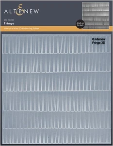 Altenew 3D Embossing Folder - Fringe ALT6653 - Foto 1 di 4