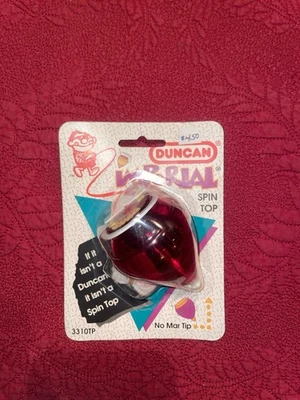 Duncan Imperial Spin Top 1987 Flambeau Products Corp. Juguete de colección - Rojo Foto 1 de 4