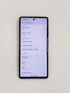 Google Pixel 6 G9S9B 256 GB Negro Desbloqueado**Leer** - Imagen 1 de 7