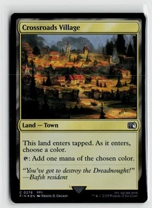 MTG Final Fantasy Crossroads Village Foil x1 casi nuevo - Imagen 1 de 2