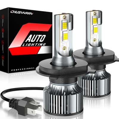 2x 9003 H4 Kit de bombillas de faros LED haz alto bajo para Chevrolet Tracker 1999-2004 Foto 1 de 4