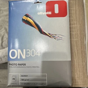 A4 160 g/m2 błyszczący papier fotograficzny atramentowy jakość premium - 100 arkuszy - Zdjęcie 1 z 2