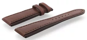 24 mm echt BREITLING braun Kalbsleder Vintage Uhrenarmband Band - 24/20 mm - Bild 1 von 7