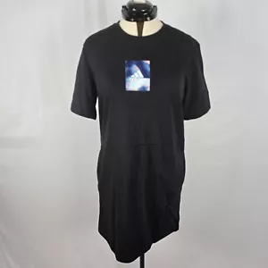 Adidas T-Shirt W UFORU Dress Women's M Black Mini Short Sleeve Multi Sport NWT - Picture 1 of 18