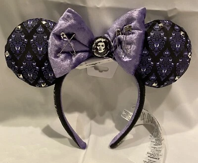 *NUEVO CON ETIQUETAS Madame Leota Mansión Embrujada Su Universo Disney Minnie Mouse Oreja Diadema Foto 1 de 4