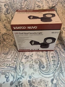 Nuvo Lighting LED Security Light Dual Head Bronze, 3000K - 65-212 - Picture 1 of 1