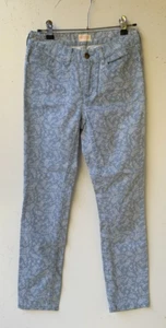 GORMAN Womens Blue Paisley Print Stretch Jeans Size 8 - Picture 1 of 9