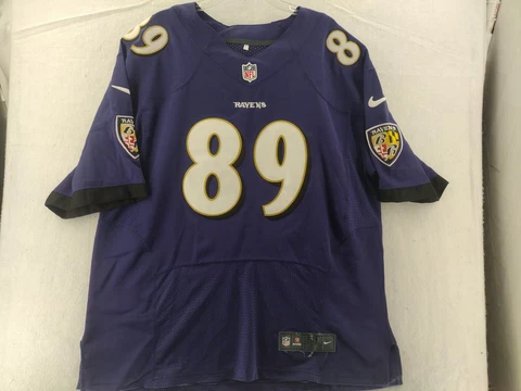 Steve Smith Sr #89 Baltimore Ravens American NFL Jersey Mens 52 Cover