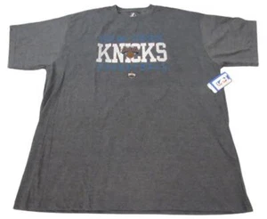 New York Knicks Mens Sizes 2XL-3XL-Tall Gray Majesitc Shirt - Picture 1 of 5