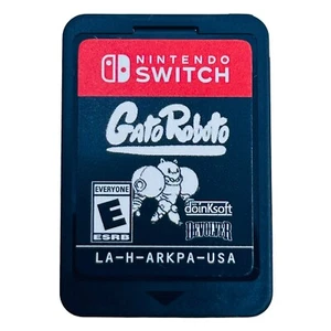 Gato Roboto (Nintendo Switch) Juegos Reserva Especial Versión Cartucho Parcheado - Imagen 1 de 2