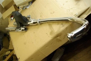Yamaha Virago XV125 5AJ Auspuff komplett vorne NEU new exhaust muffler - Picture 1 of 3