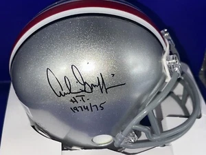 ARCHIE GRIFFIN OHIO STATE BUCKEYES BECKETT AUTHENTICATED SIGNED RIDDELL MINI - Picture 1 of 2
