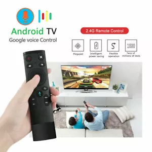 Air Mouse Gyro Voice Remote Control for Android Smart TV Media Box HDTV PS4 - Picture 1 of 11