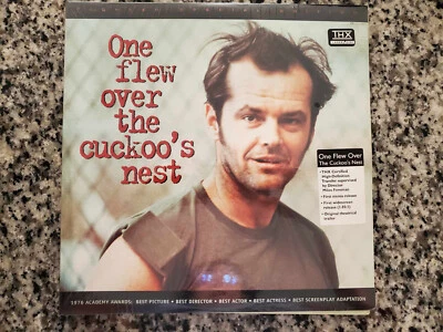LASERDISC (box1) #43 ONE FLEW OVER THE CUCKOO'S NEST Jack Nicholson - Image 1 of 2