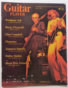 Guitar Player Magazine Wishbone Ash Glen Campbell Flamenco June 1974 - Picture 1 of 2