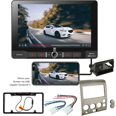 New 9" 1 Din Car Stereo For 2004-07 Nissan Armada /Titan w/ USB Screen Mirroring - Image 1 of 4