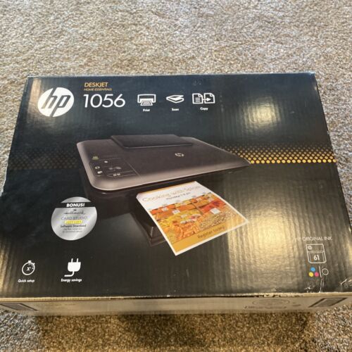 HP Deskjet 1056 All-In-One Printer B6T81A Print Scan Copy - NEW IN BOX* UNOPENED