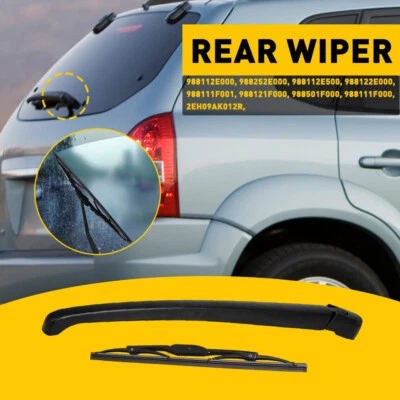 Rear Wiper Arm & Blade & Cap For Hyundai Tucson 2005 2006 2007 2008 2009 - Image 1 of 4