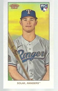 Topps 206 Wave Series 2 2020 Nick Solak RC Texas Rangers Rookie - Foto 1 di 1