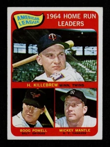1965 TOPPS 3 MICKEY MANTLE NEAR PERFECTLY CENTERED GUARANTEED BEST FOR $100 EVER - Picture 1 of 2