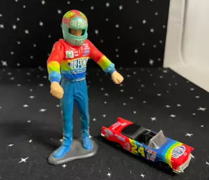 De colección. "Línea inicial Nascar ""Jeff Gordon"" coche y figura 1998 acabados automáticos Kenner - Imagen 1 de 8
