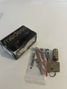 Medeco High-Security Cylinder, Antique Brass, Schlage B/E/F Compatible, NIB - Picture 1 of 2